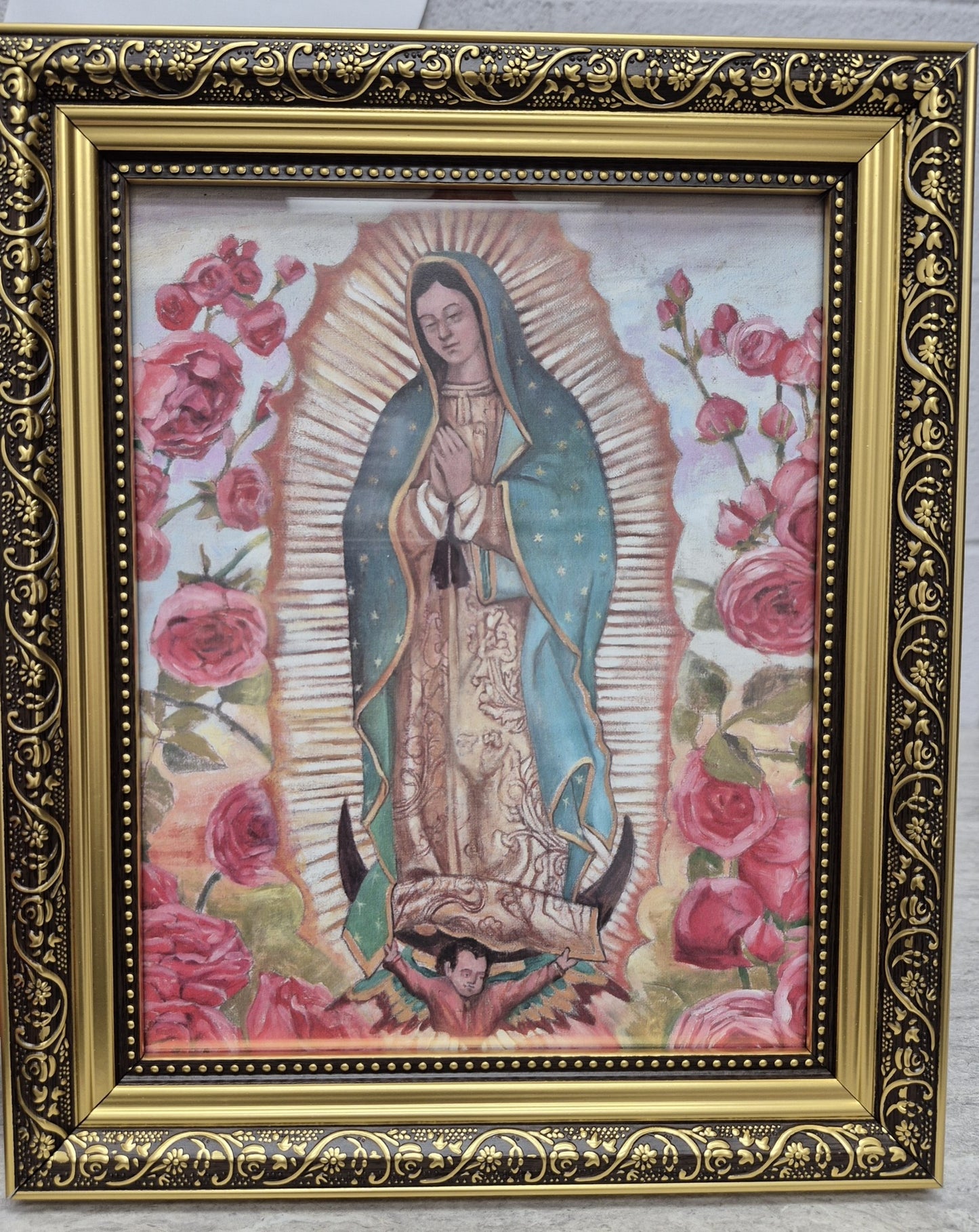 Our Lady of Guadalupe Framed Print 12X10