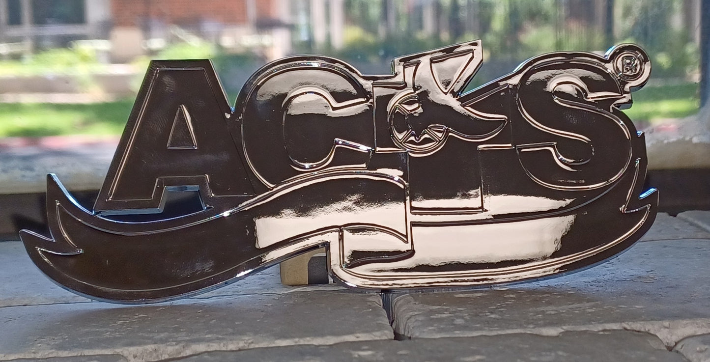 ACTS Plasti Chrome Auto Emblem