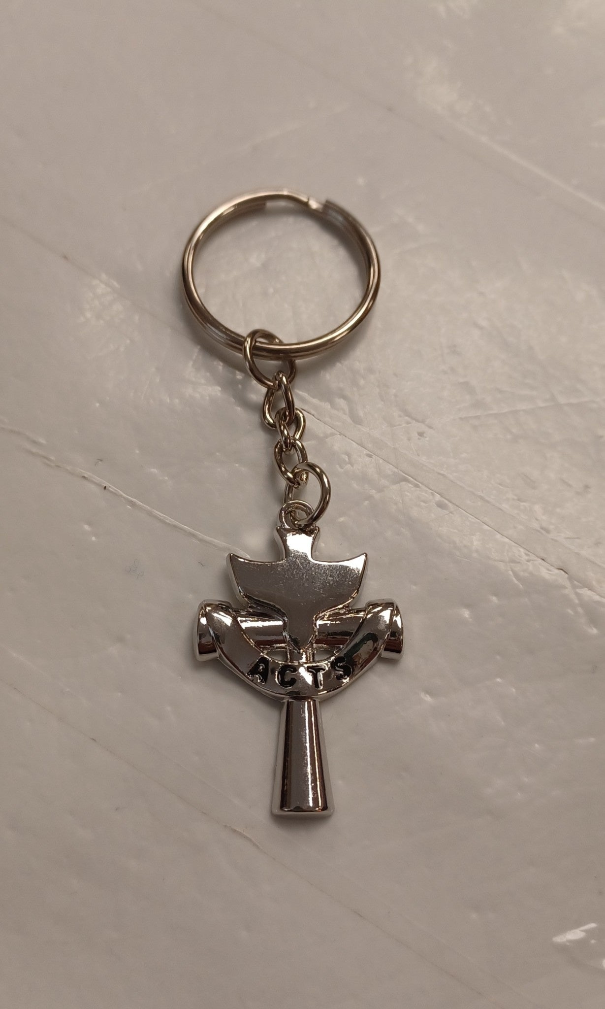 ACTS Holy Spirit Keychain