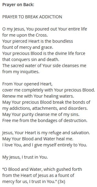 Prayer to Break Addiction