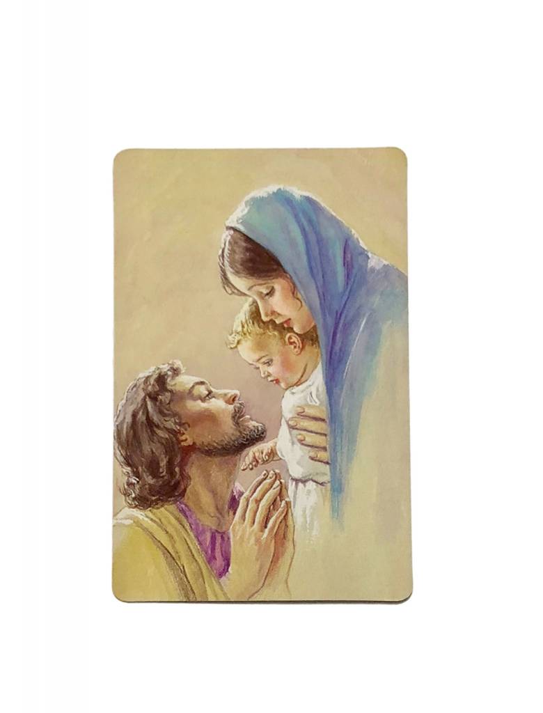 Fall On Your Knees Wallet Prayer Card