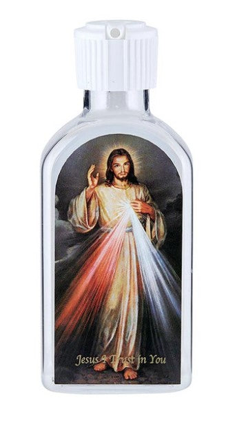 Divine Mercy Holy Water Bottle 6oz