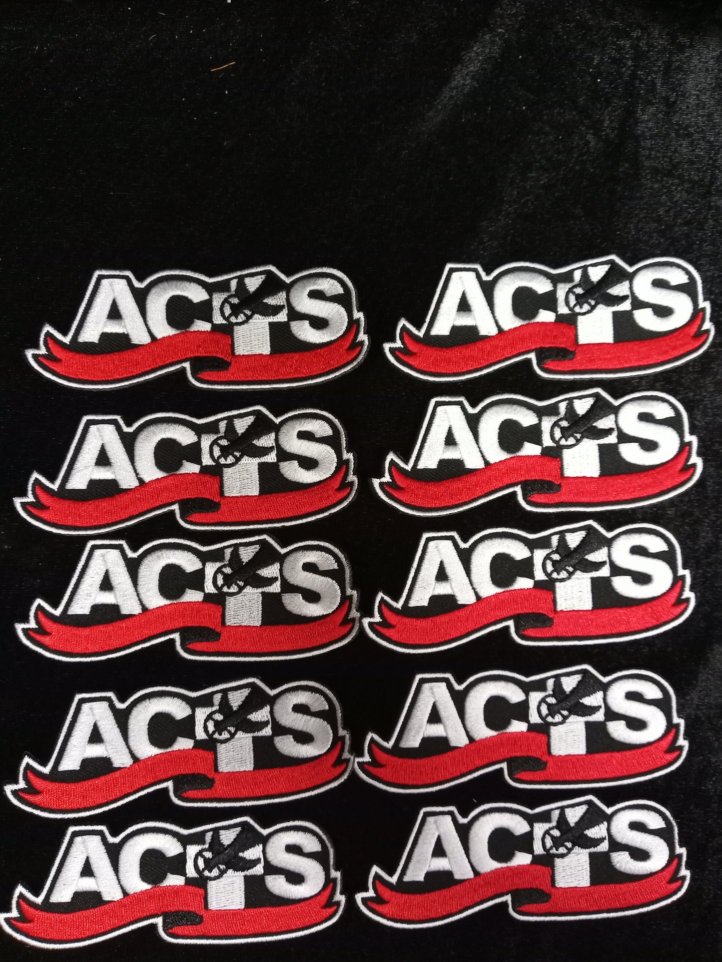 ACTS Ribbon Logo Patch 10 Pack Retreat Special