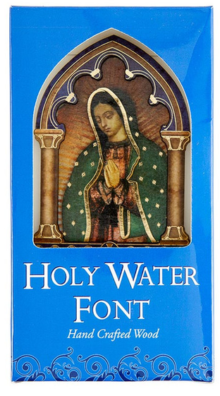 Our Lady of Guadalupe Holy Water Font