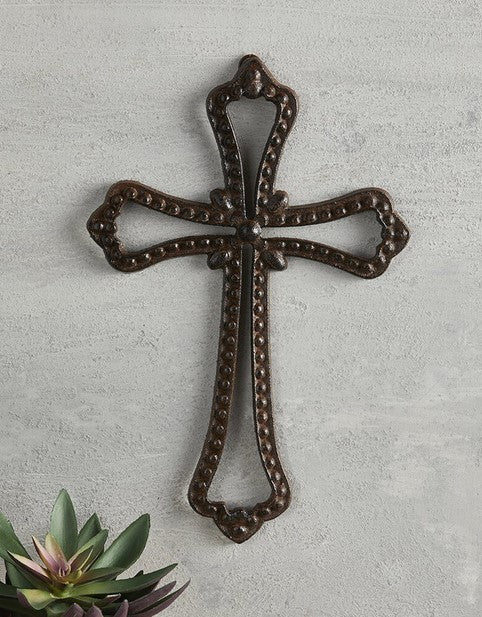 Cast Iron Decorative Wall Cross