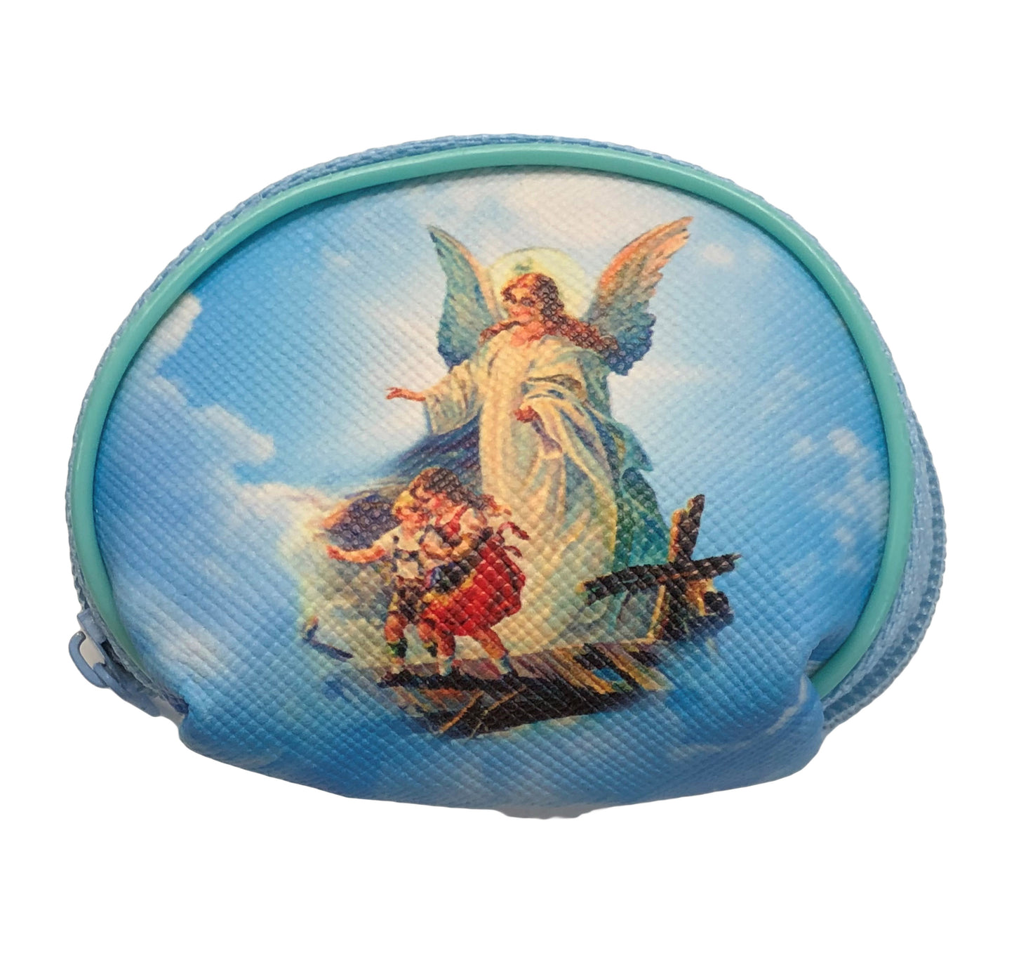 Guardian Angel Rosary Zipper Bag