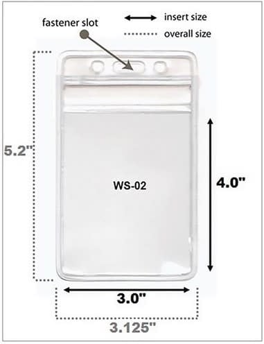 Badge Holder Large 6x4