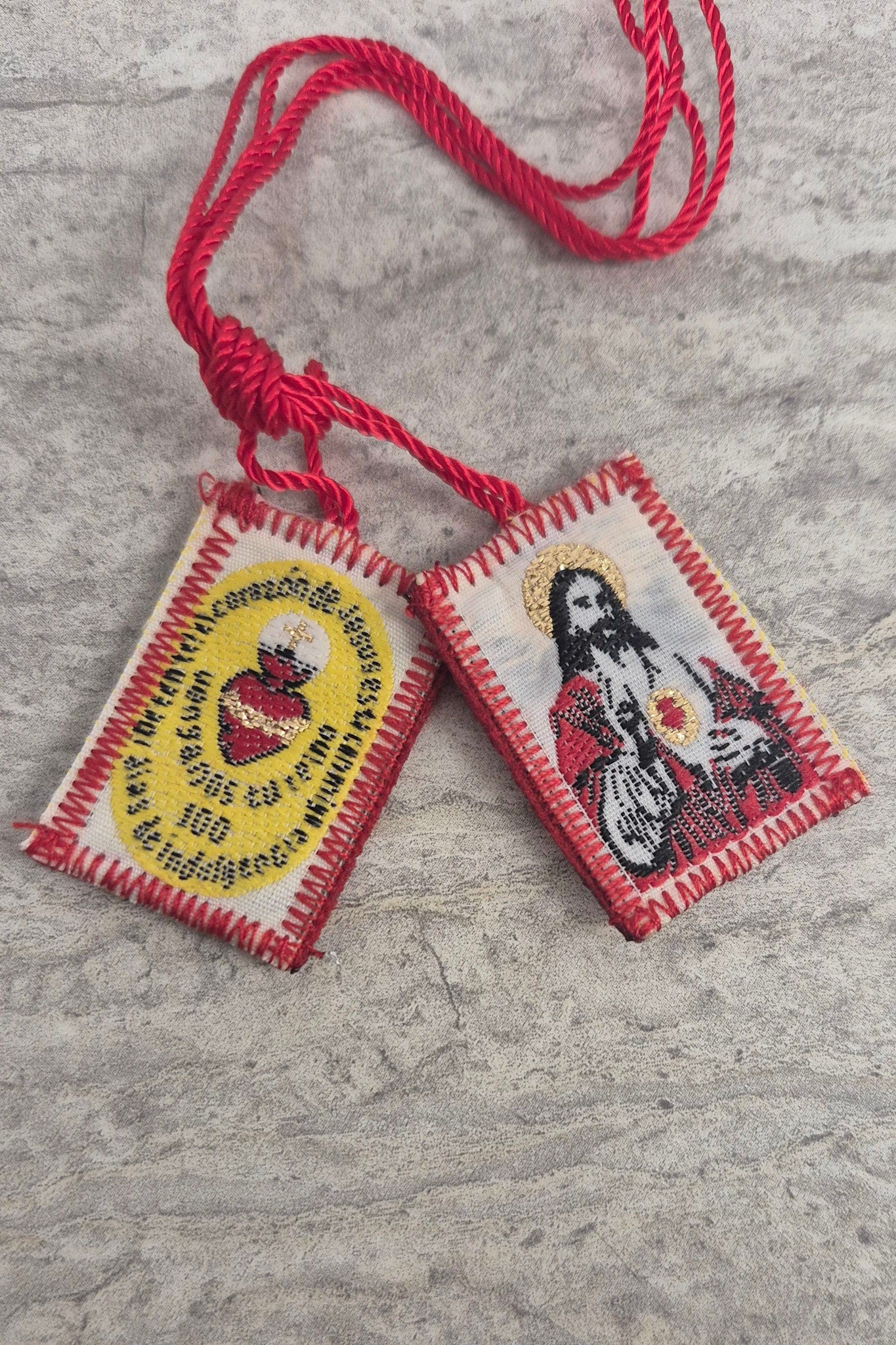 Sacred Heart Red Scapular