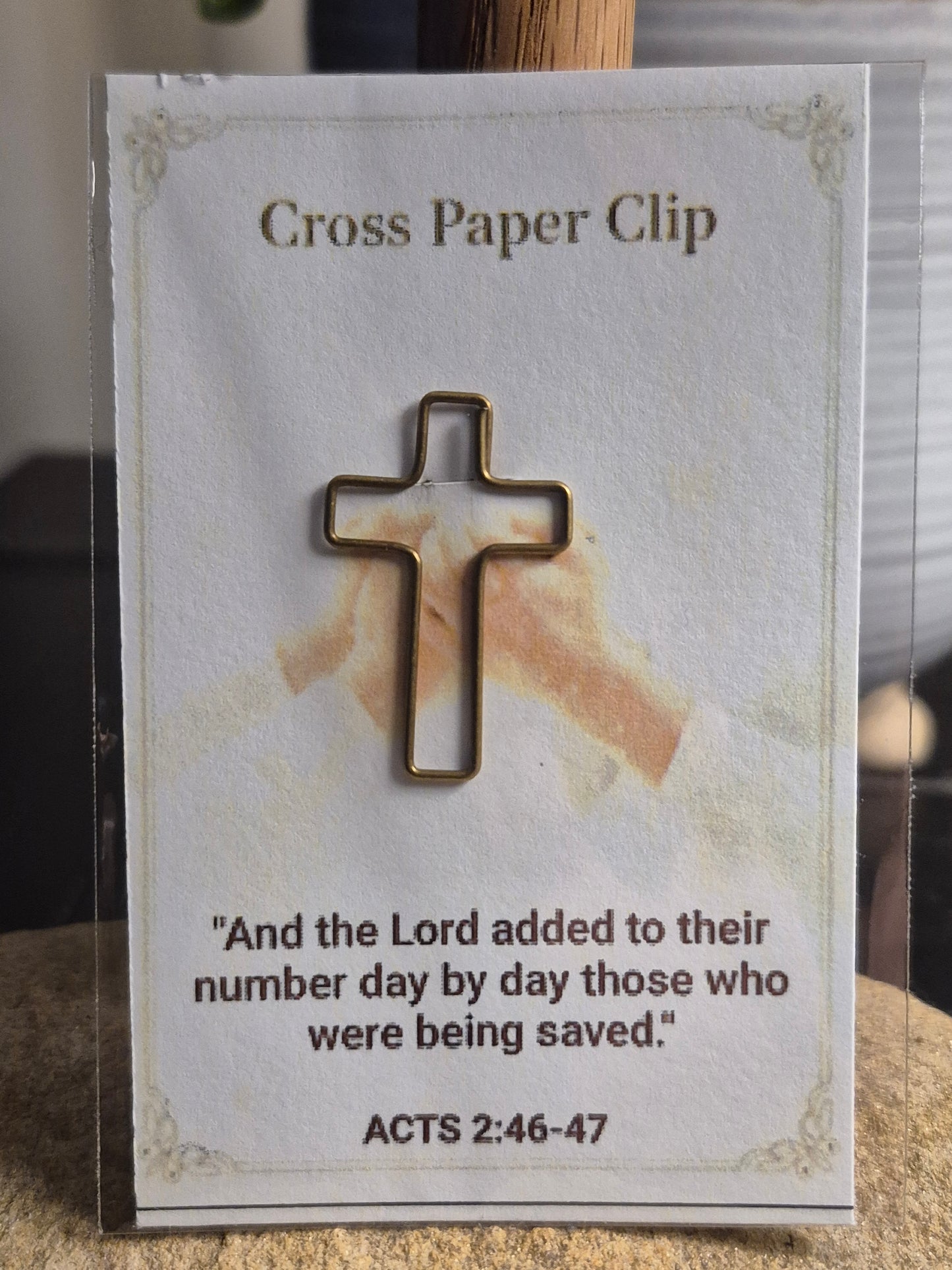 Cross Paper Clip