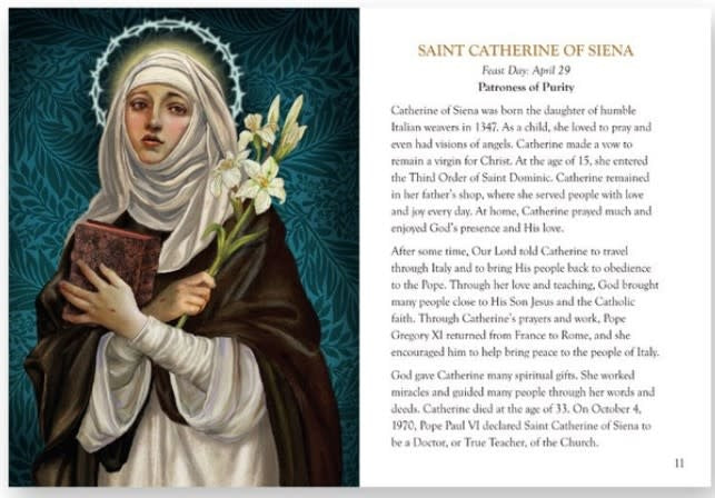 Saints for Girls Booklet