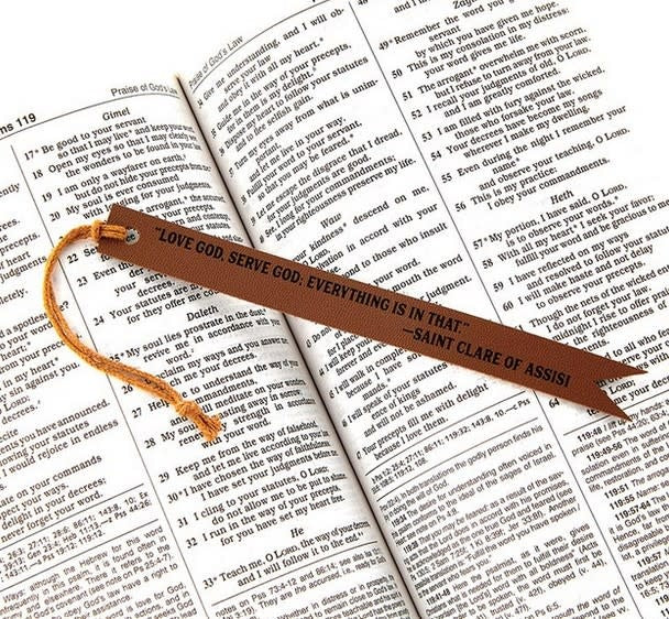 Love God, Serve God Bookmark