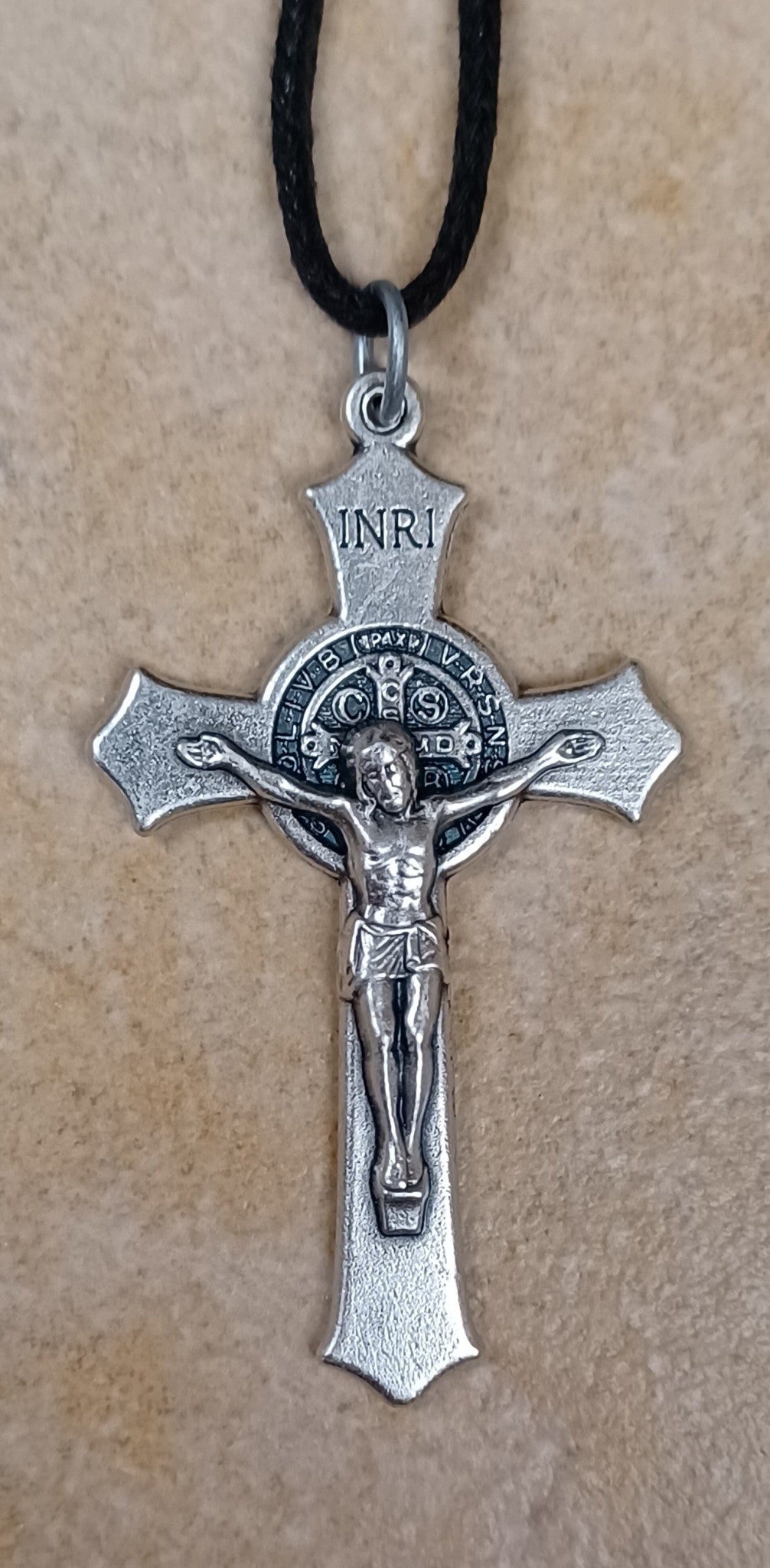 St. Benedict 2" Crucifix w/cord