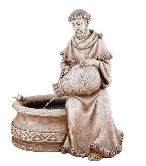St Francis Garden Fountain 24"