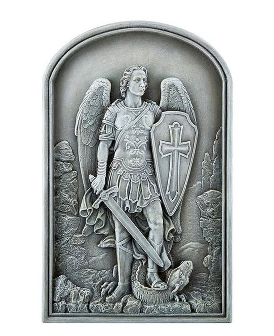 St Michael Devotional Plaque