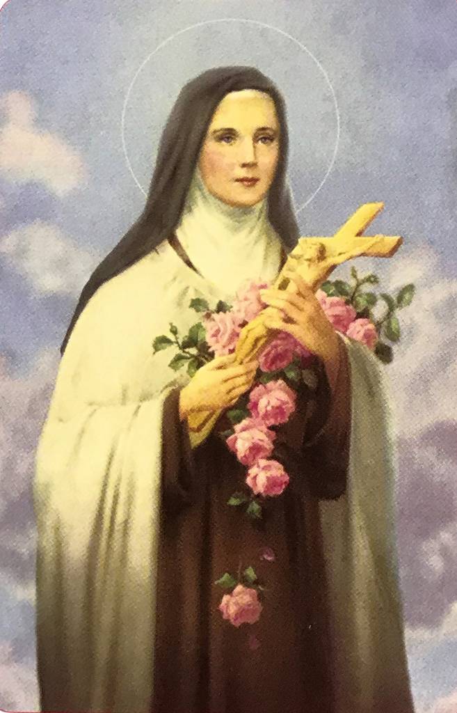 St Theresa Wallet Prayer Card