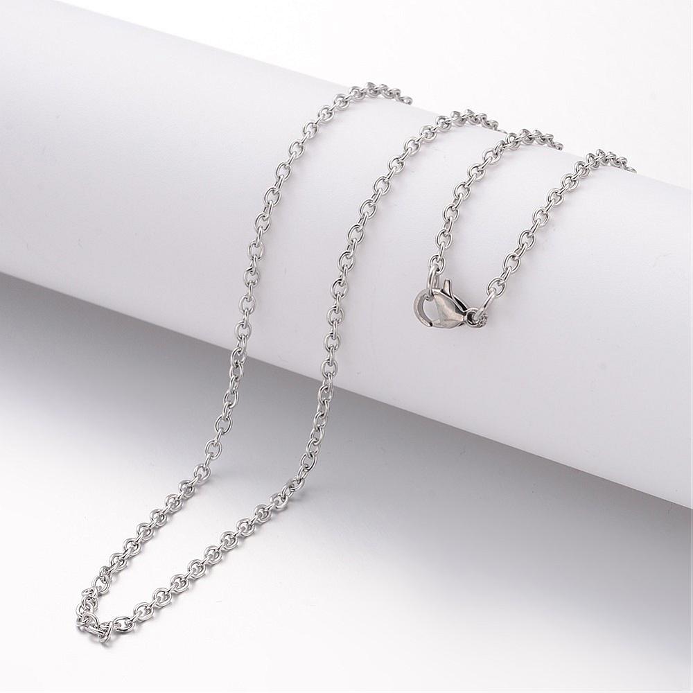 Stainless Steel Necklace 23.5" Style B