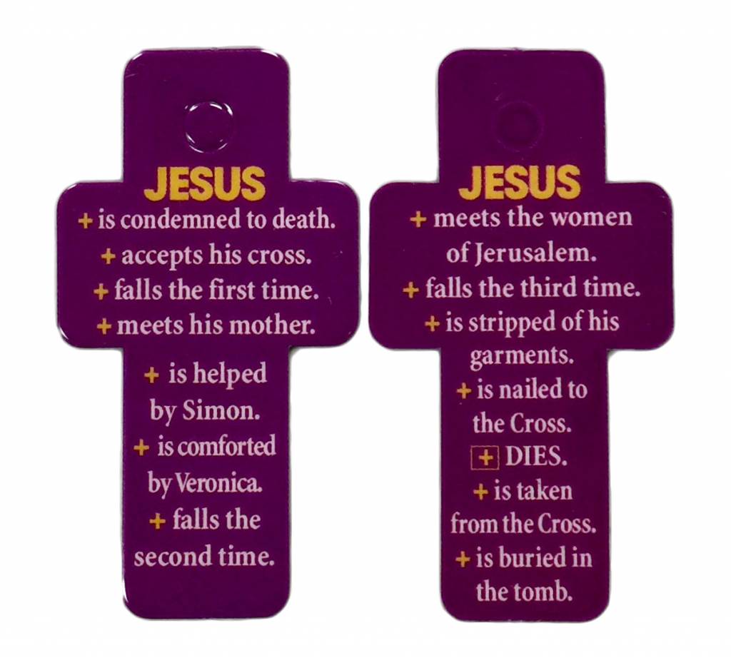 Stations of the Cross Key Tag