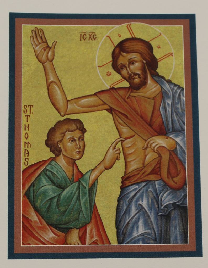 St. Thomas the Apostle Prayer Card