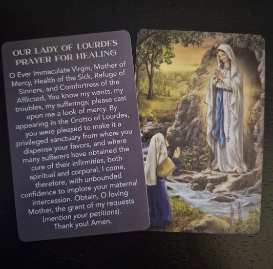 Our Lady of Lourdes Prayer for Healing