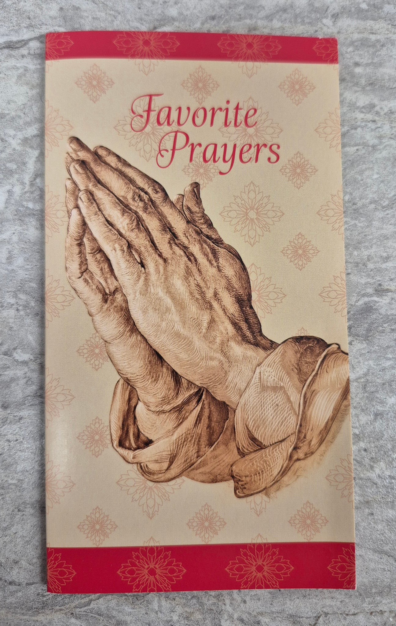 Favorite Prayers Tri-Fold Prayer Card