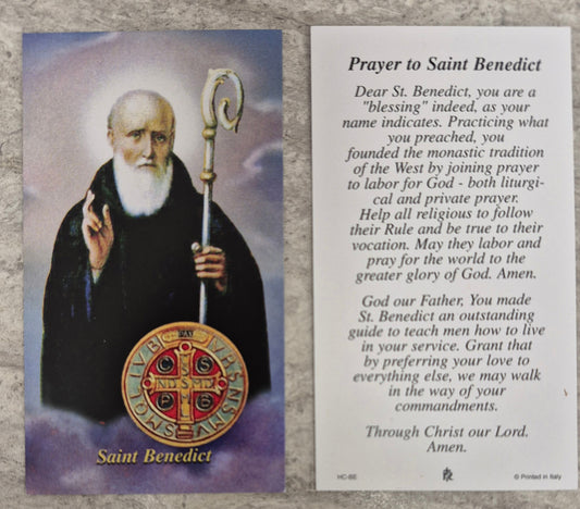Prayer to Saint Benedict