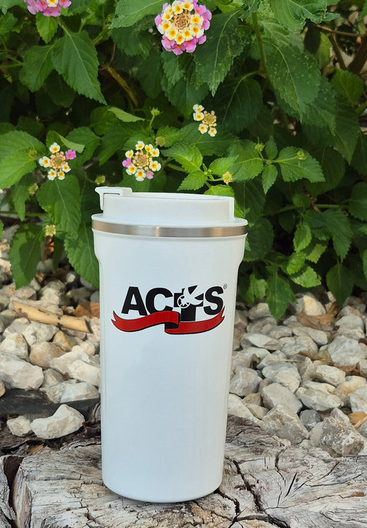 ACTS White Coffee Thermos 16oz