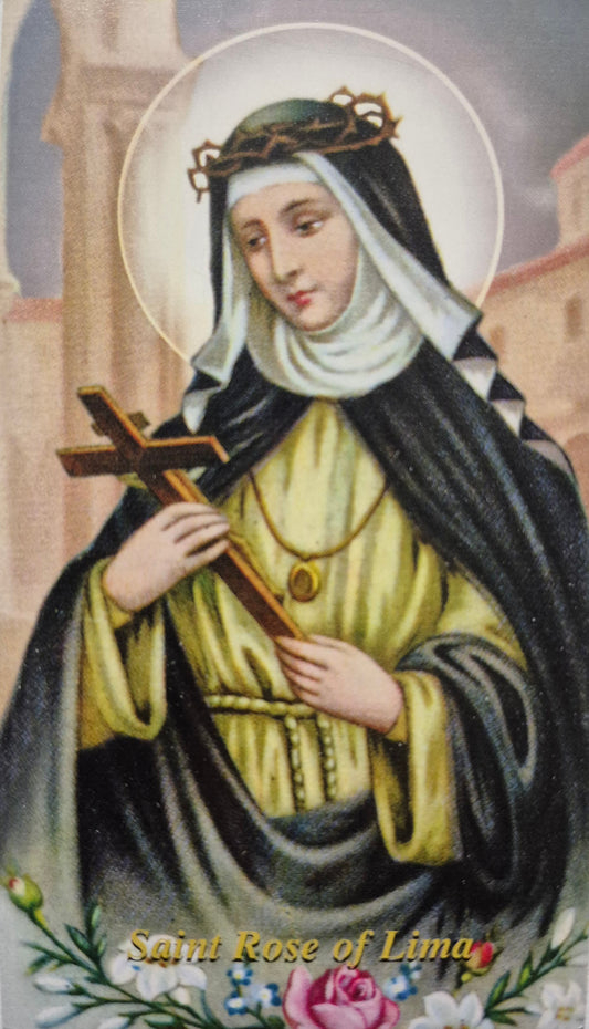 Prayers in honor of St Rose of Lima