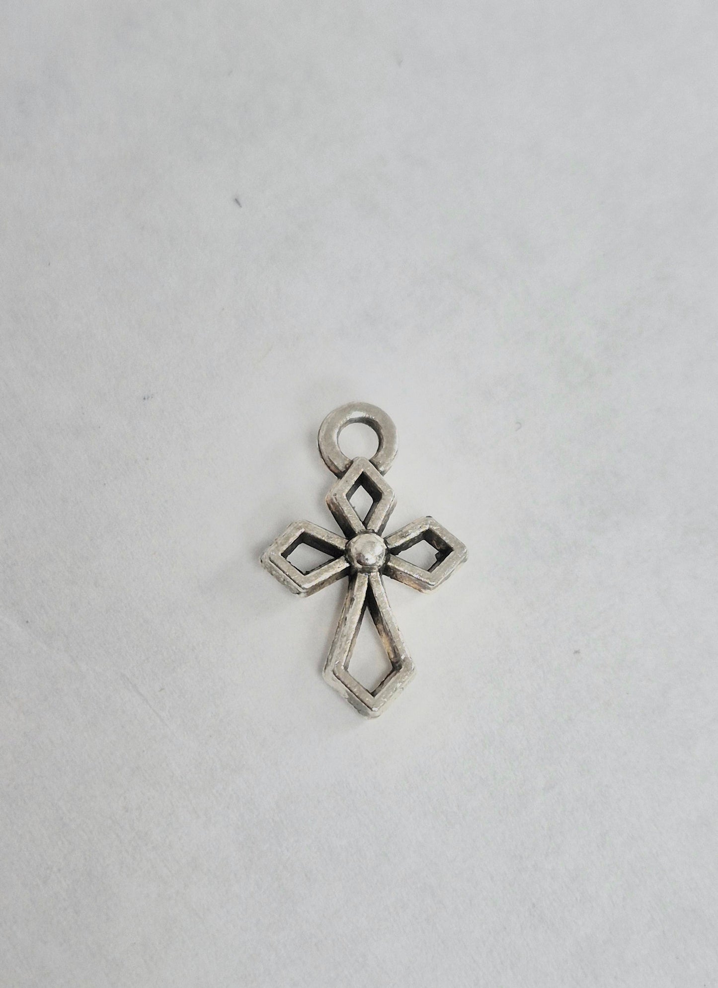 Pointed Cross Charm