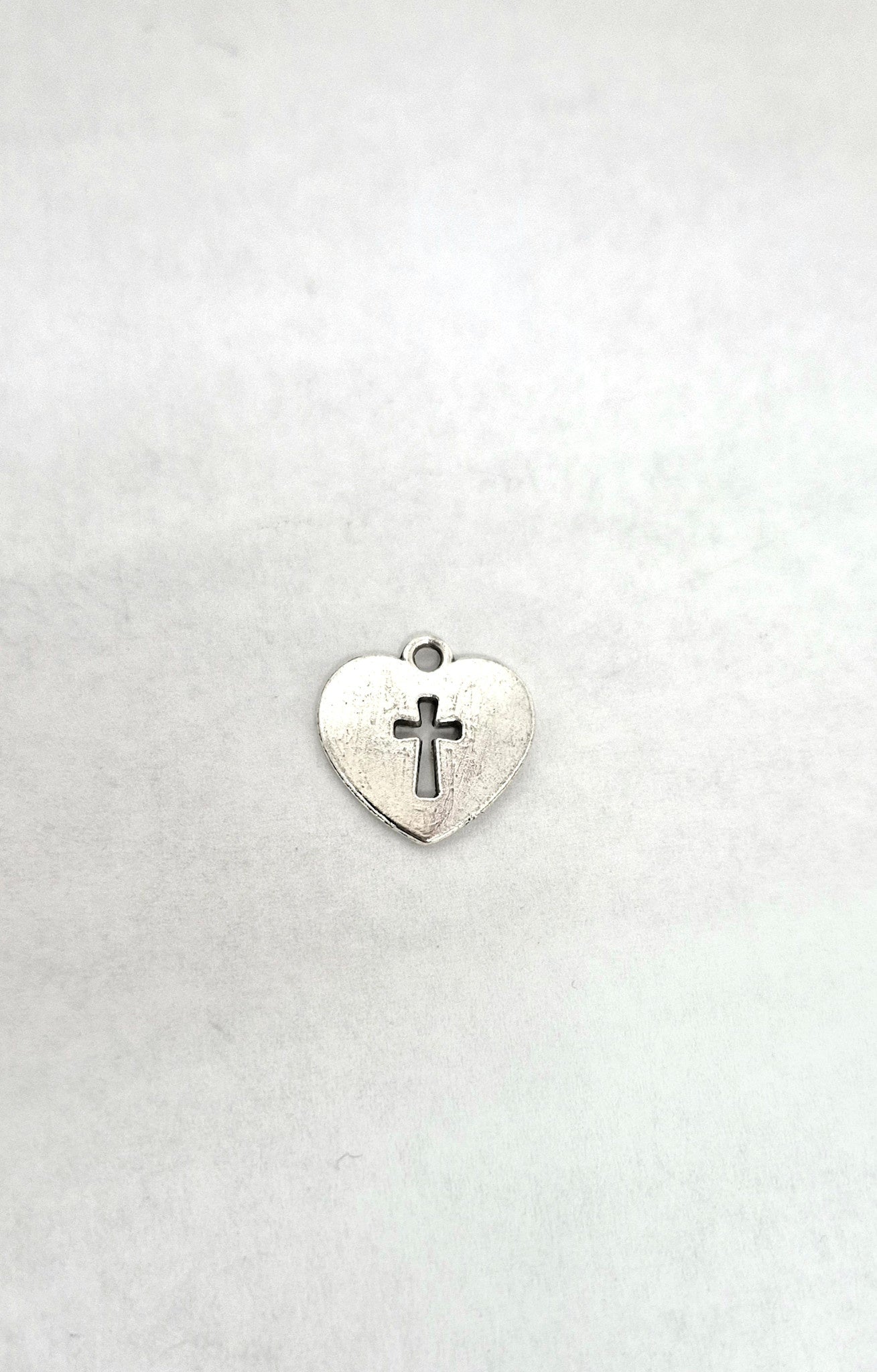 Heart with Cross Charm