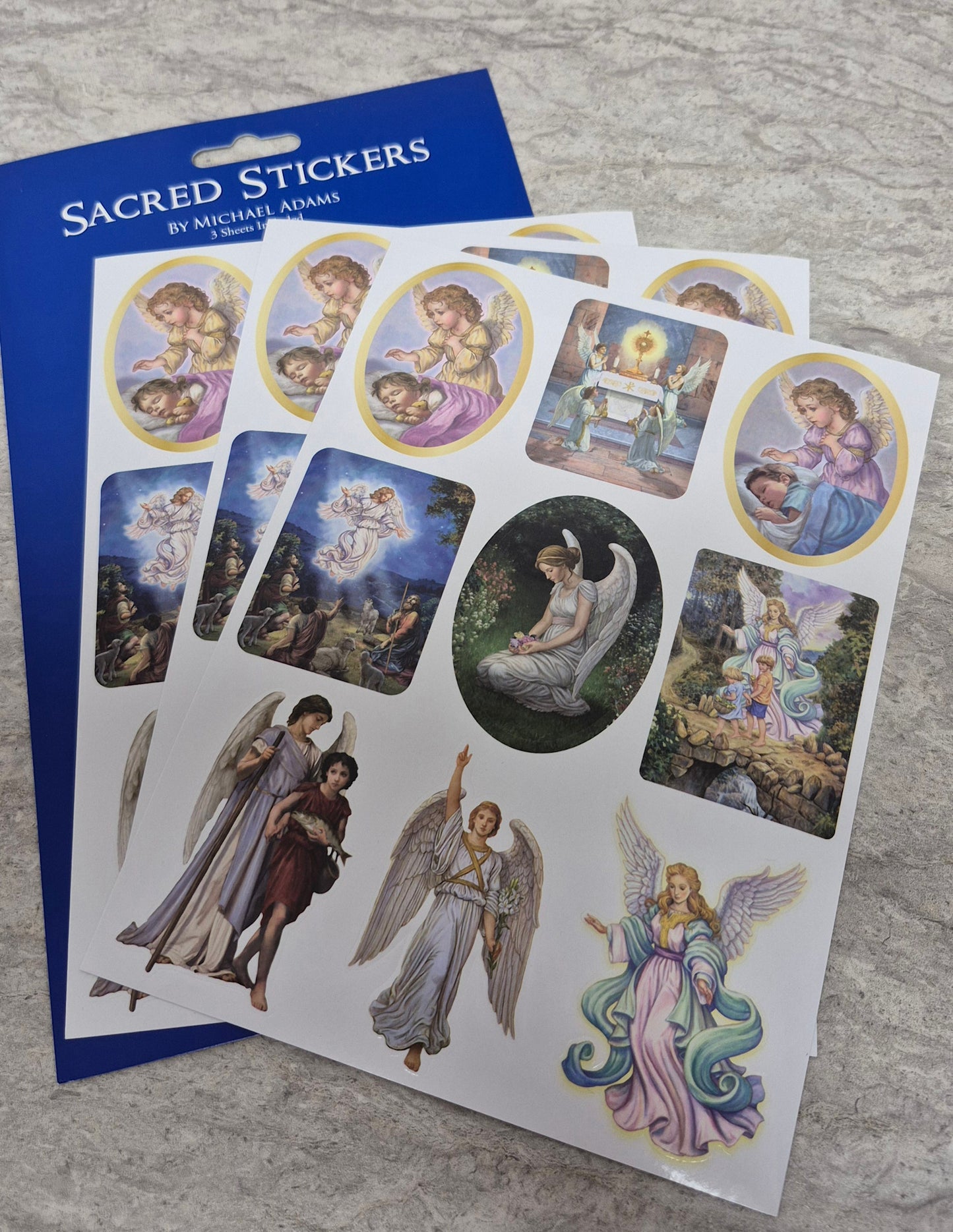 Sacred Stickers Guardian Angel