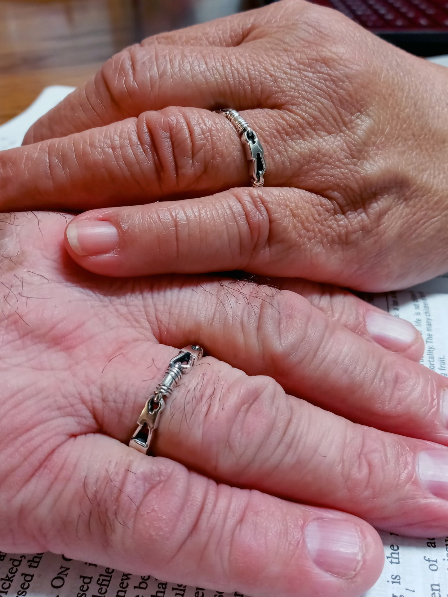 Sterling Silver Fisher of Men Ring