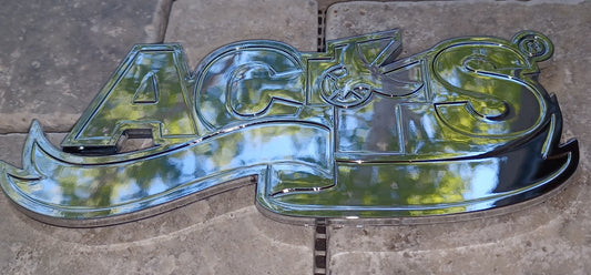 ACTS Plasti Chrome Auto Emblem