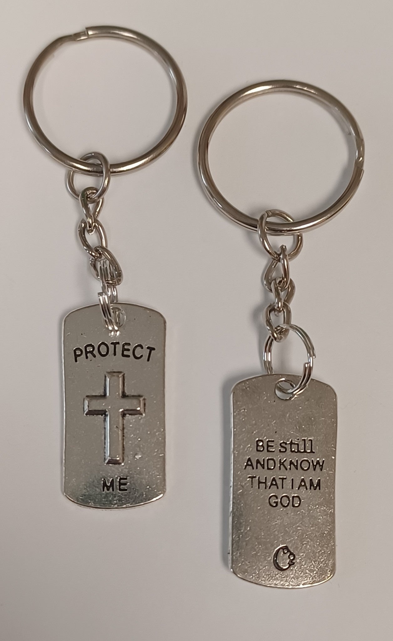 Be Still & Know Keychain