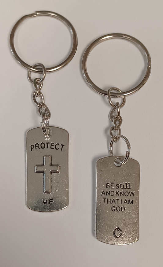 Be Still & Know Keychain