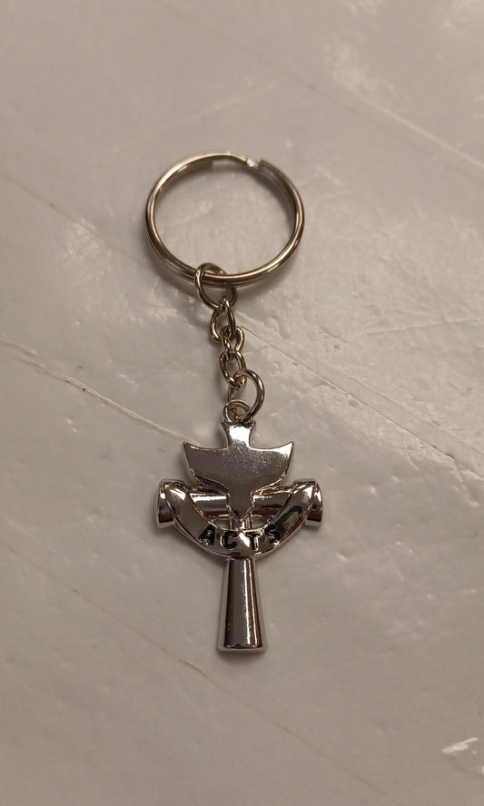 ACTS Holy Spirit Keychain