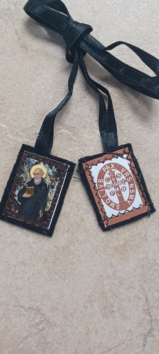 St Benedict Felt Scapular