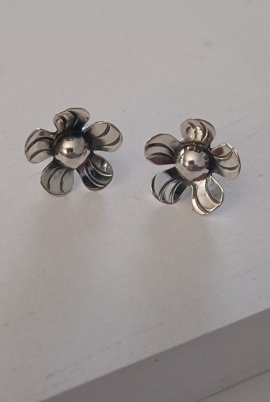 Blossom Earring Studs Sterling Silver