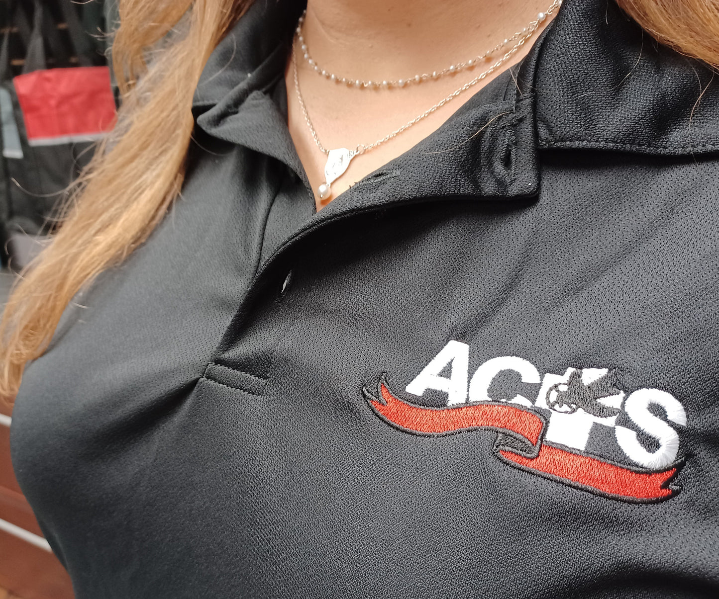 ACTS Ribbon Logo Women's Polo