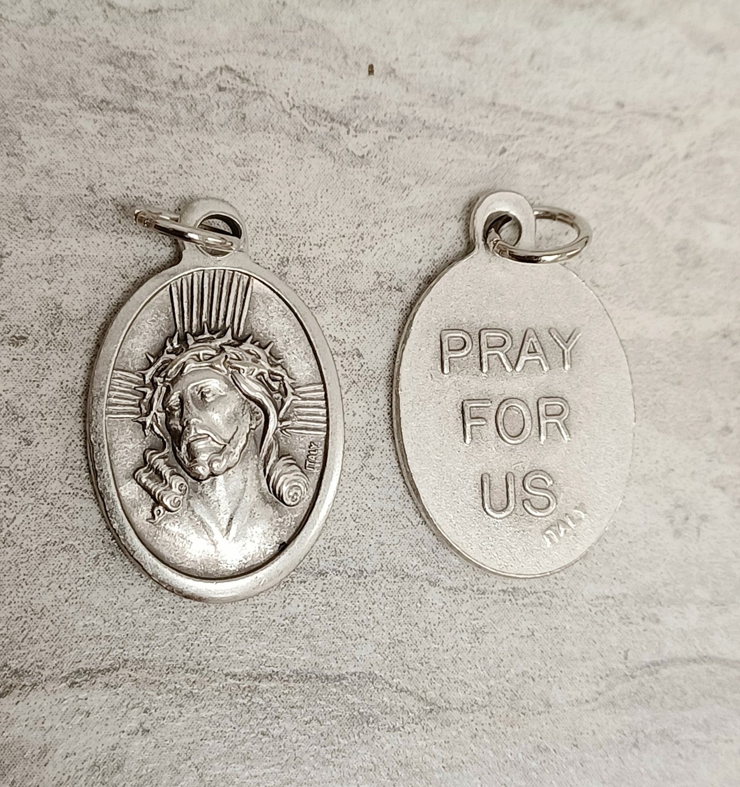 Crown of Thorns Oxidized Medal