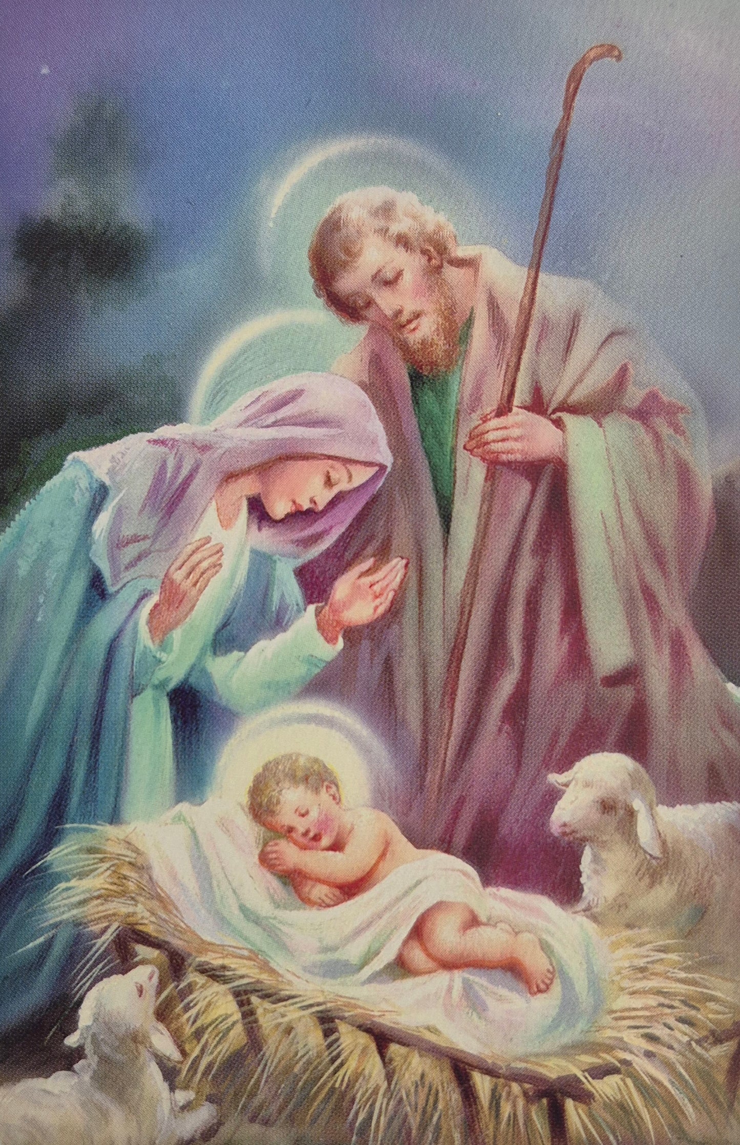 Unto Us! Wallet Prayer Card