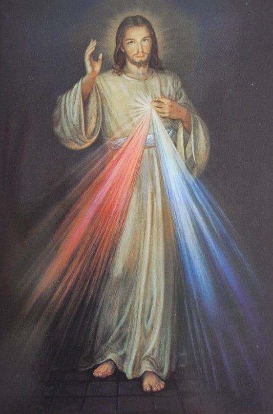Prayer to Divine Mercy Greeting Card