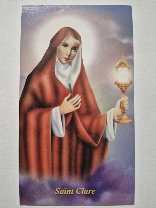 Prayer to Saint Clare