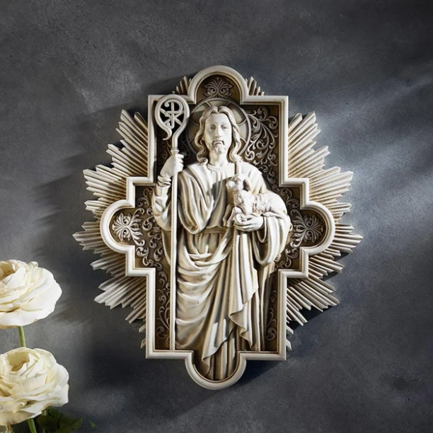 Christ the Good Shepherd Wall Plaque
