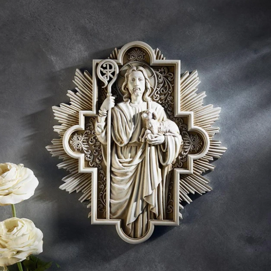 Christ the Good Shepherd Wall Plaque