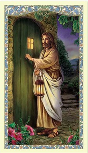 A House Blessing Laminated Prayer Card