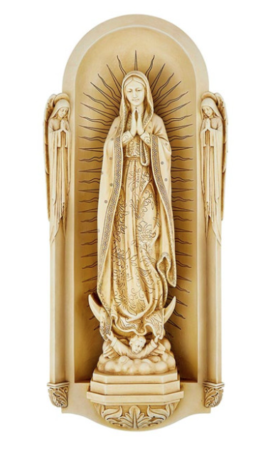San Benedetto Our Lady of Guadalupe Wall Plaque