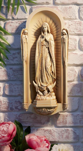 San Benedetto Our Lady of Guadalupe Wall Plaque