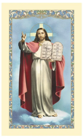 The Beatitudes Laminated Card