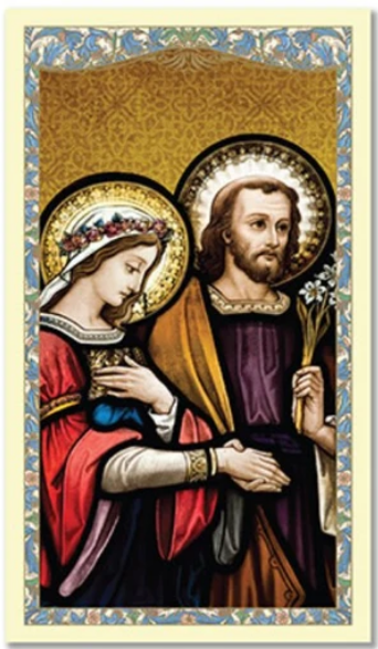 A Marriage Blessing Laminated Card