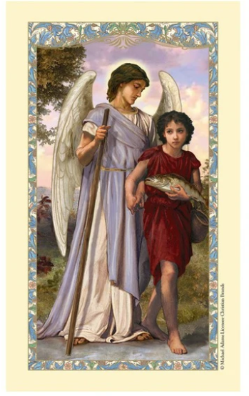 Prayer to Saint Raphael the Archangel Laminated Card